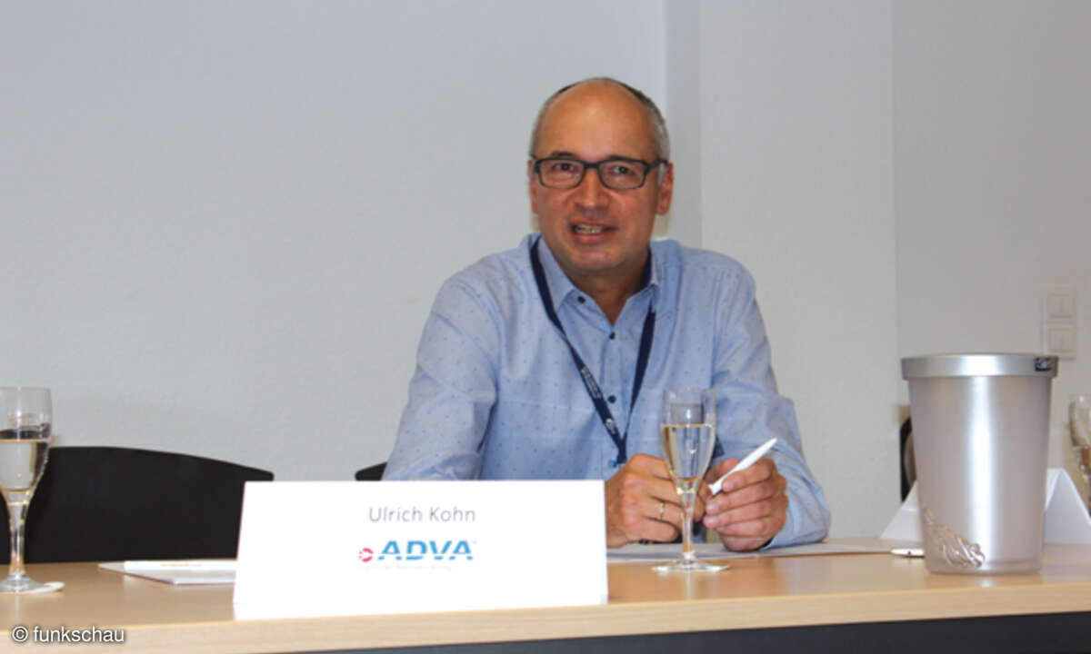 Ulrich Kohn von Adva Optical Networking: