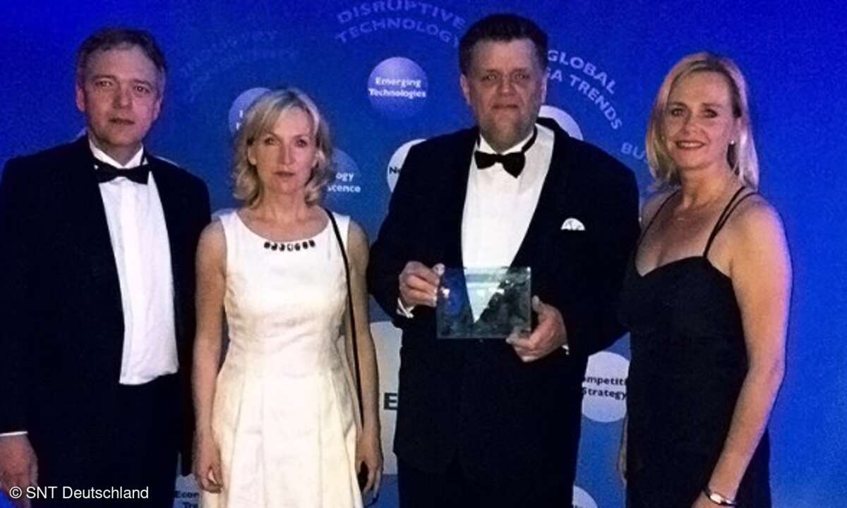 (v. l. n. r.) Julius Appel (Director Vertrieb), Birgit Hecht (Director koviko), Michael Süßholz (stellv. GBR-Vorsitzender), Susanne Helm (Senior Consultant Marketing)