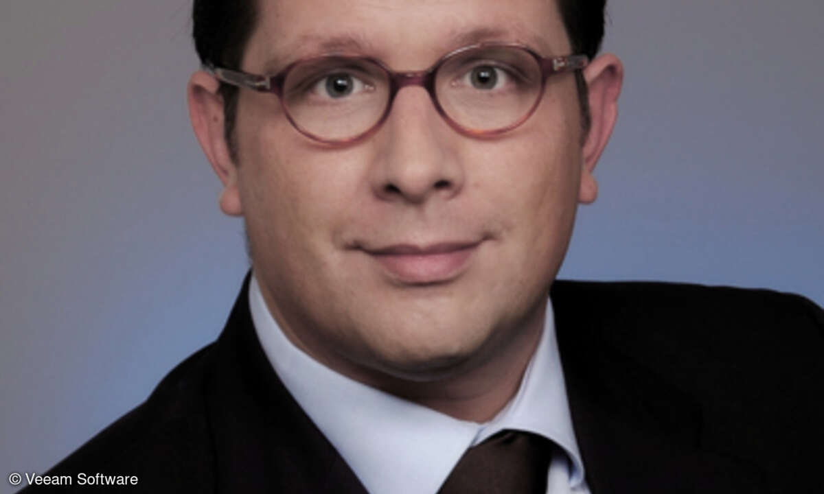 Matthias Frühauf, Presales Manager, Central EMEA bei Veeam Software