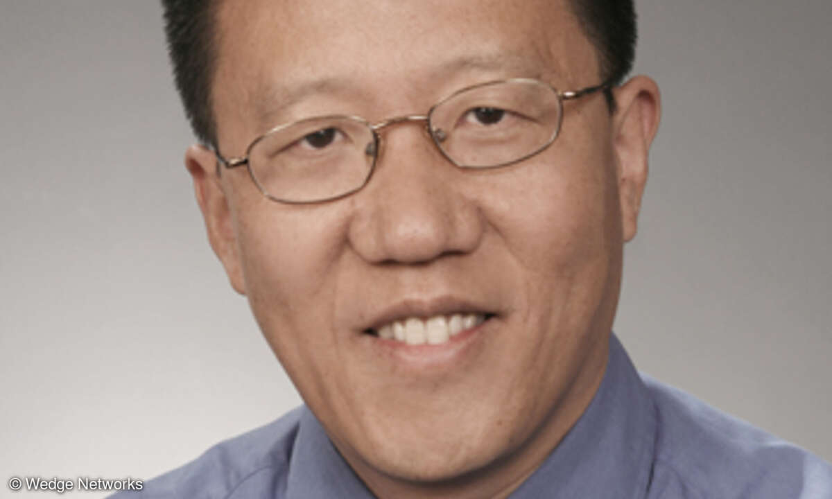Dr. Hongwen Zhang, CEO und Mitbegründer, Wedge Networks