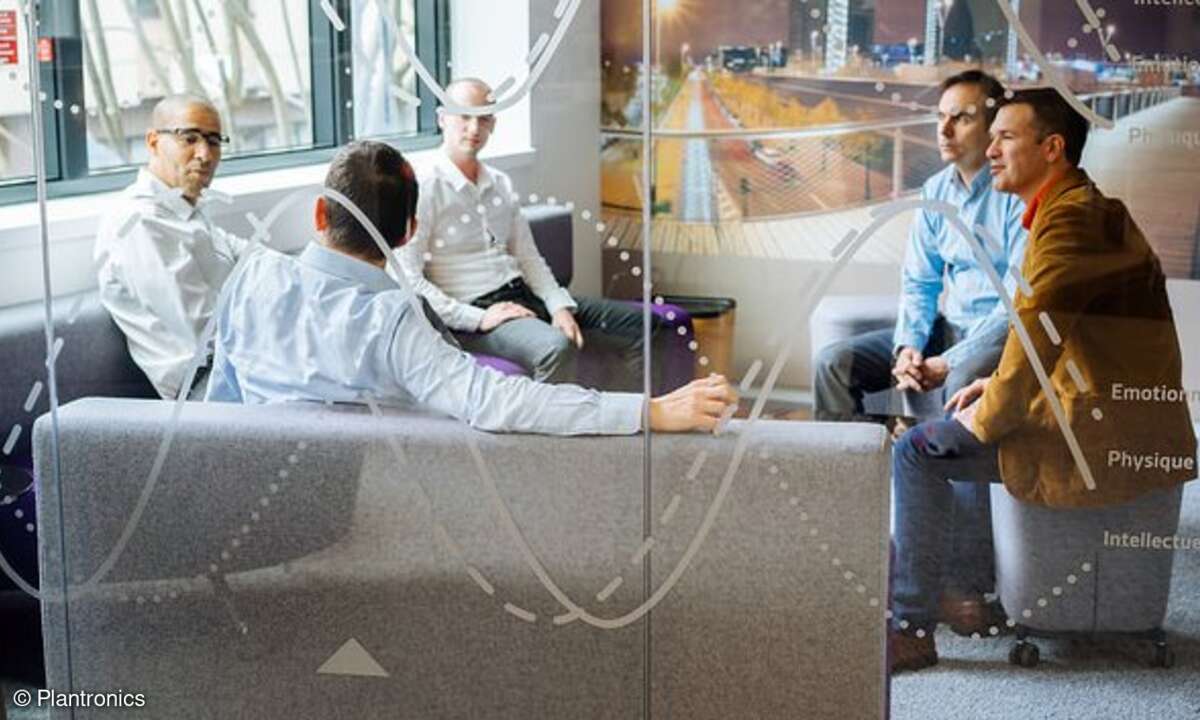 Zum neuen Standort gehören zudem ein Kreativraum für Brainstormings, ein Entspannungsbereich sowie ein Fitnessstudio, in dem Mitarbeiter auch ihre Kollegen in anderen Plantronics Offices parallel zum gemeinsamen Workout herausfordern können.