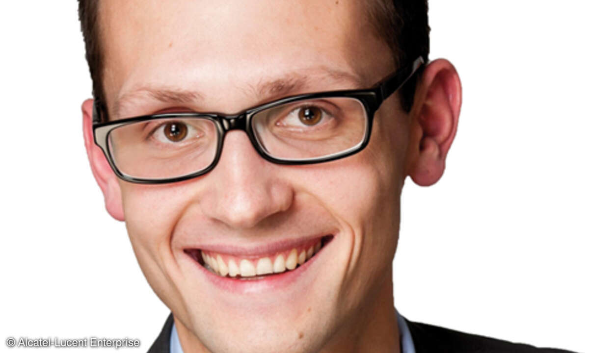 Stephan Kunze, Domain Leader Enterprise Communication Solutions bei Alcatel-Lucent Enterprise
