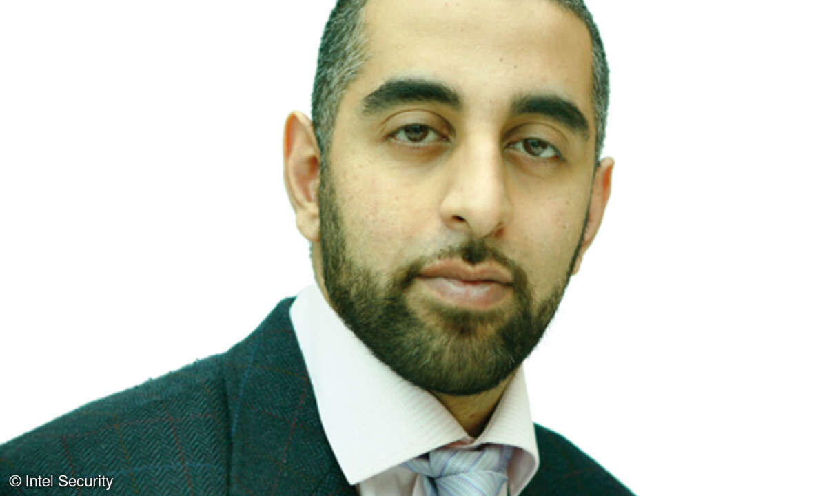 Raj Samani, CTO, McAfee EMEA