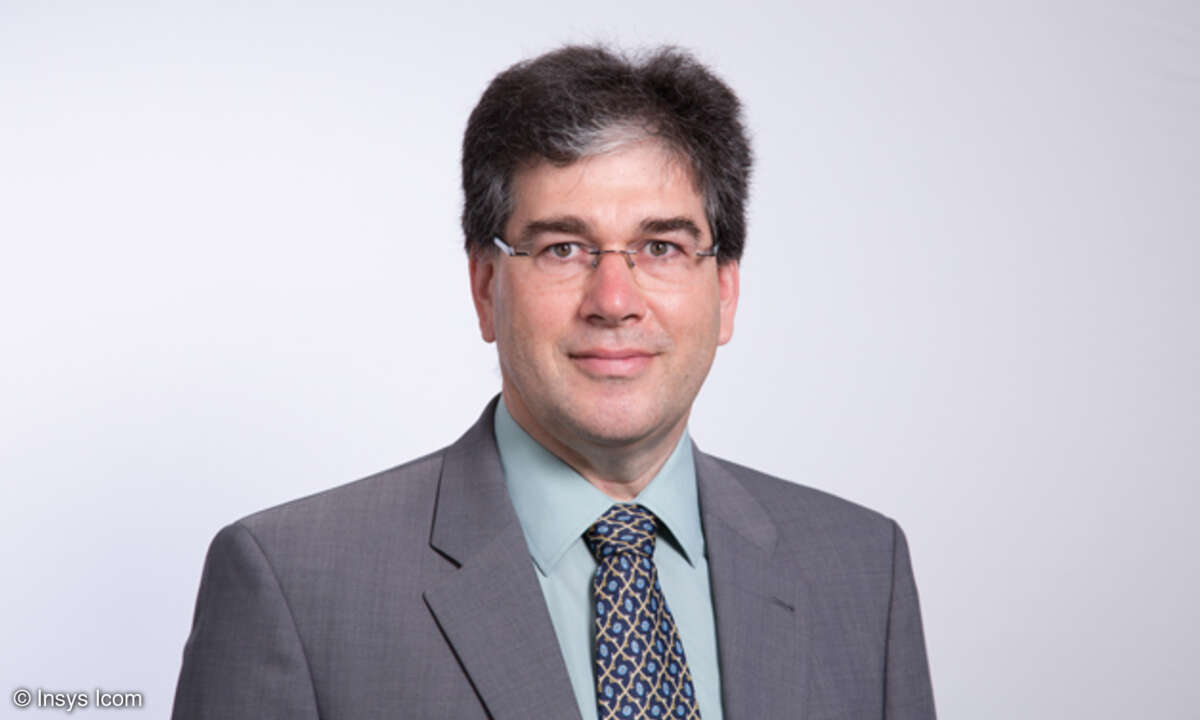 Dr. Werner Eberle, Senior-Technical-Consultant bei Insys Icom aus Regensburg