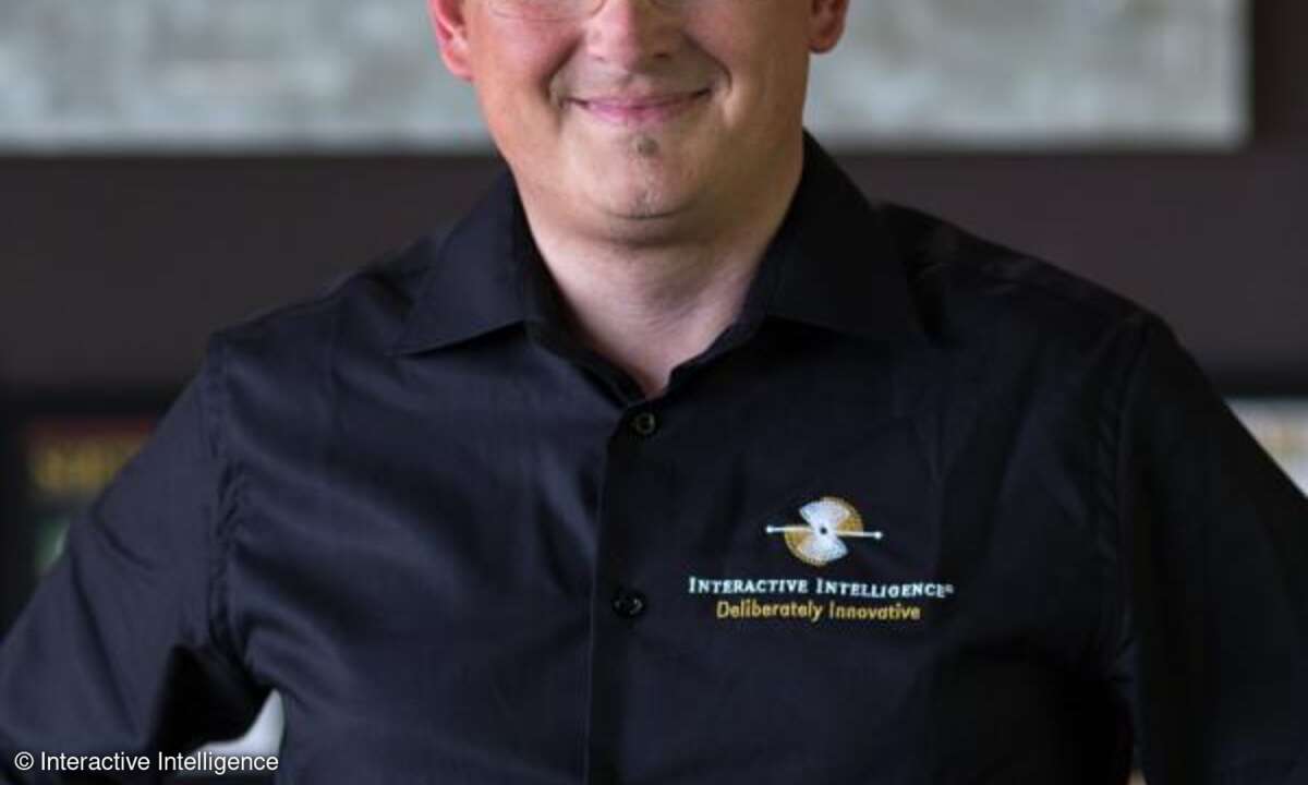 Markus Weigand, Senior Manager CaaS Solutions EMEA bei Interactive Intelligence