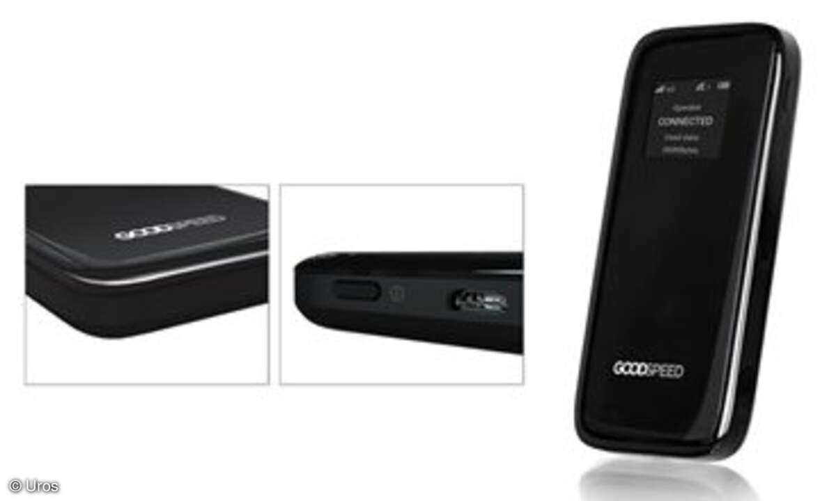 Uros stellt den Goodspeed 4G Mobile Hotspot vor.