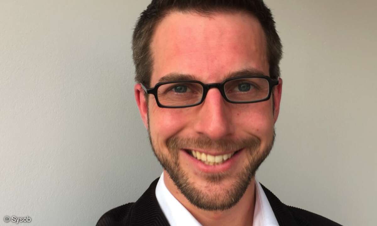 Aurel Takacs, Business Development Manager bei Sysob IT-Distribution