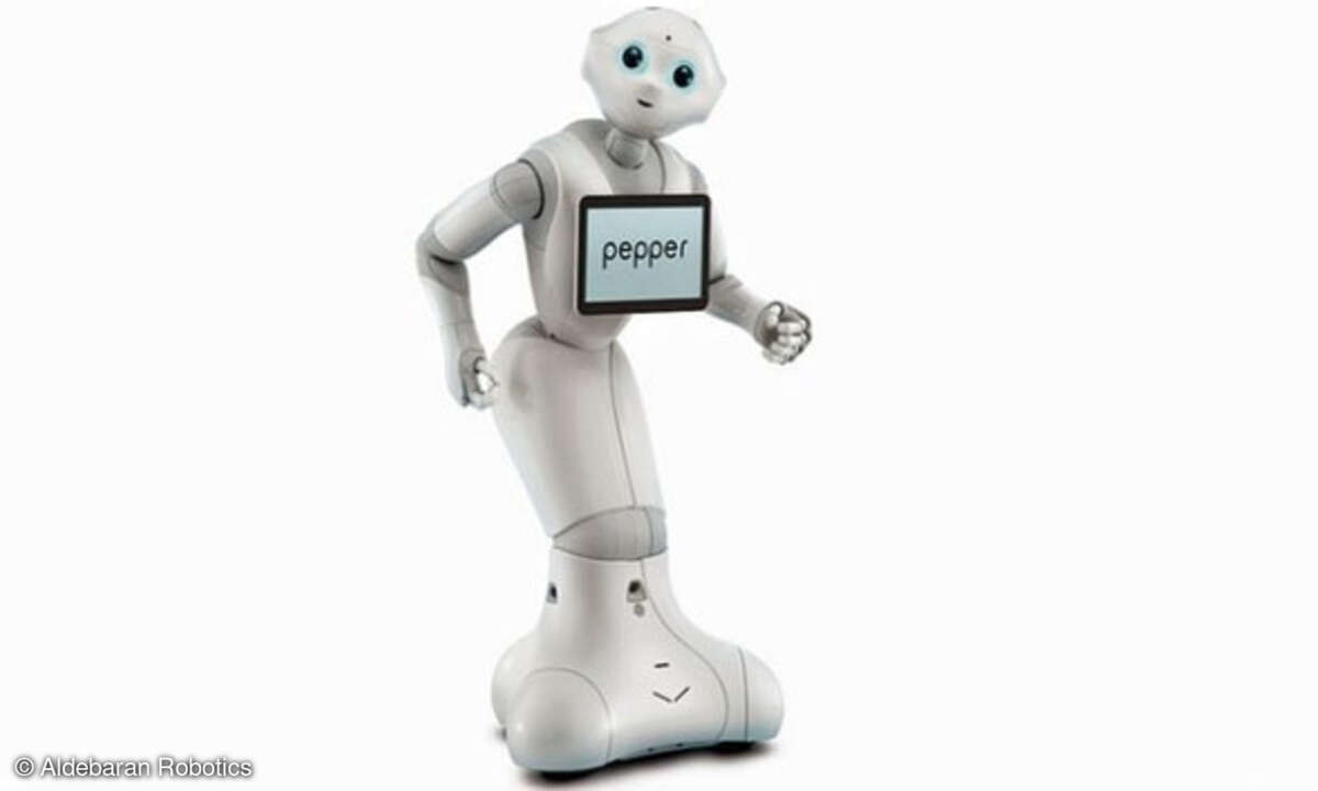Roboter Pepper, Ganzkörperaufnahme