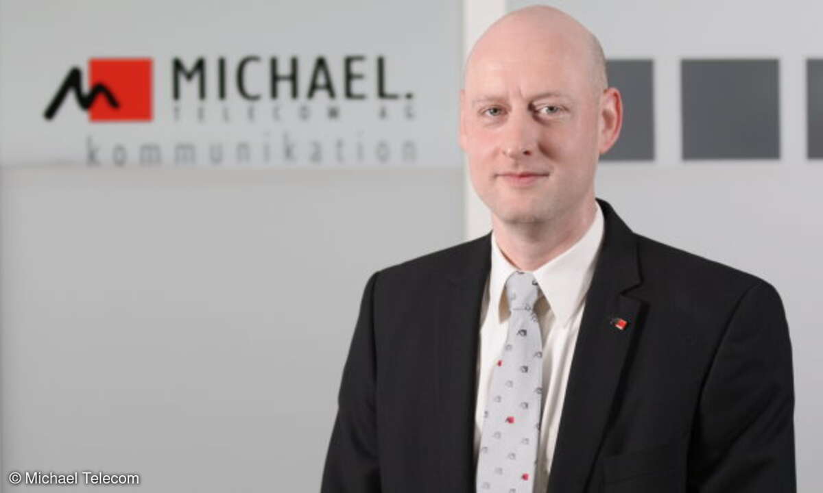 Ronny Jarysek, Produktmanager bei Michael Telecom