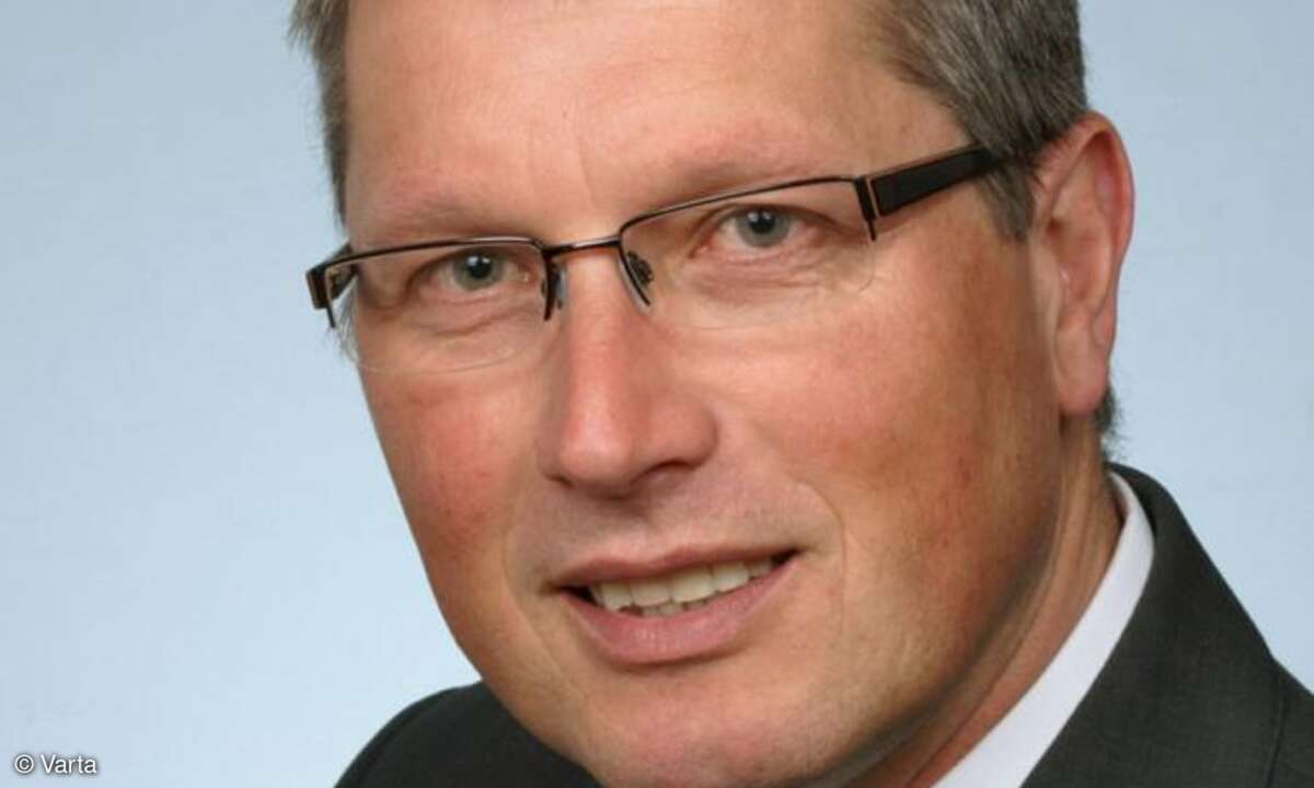 Roland Rösch, General Manager Sales & Trade Marketing Consumer Batteries DACH bei Varta