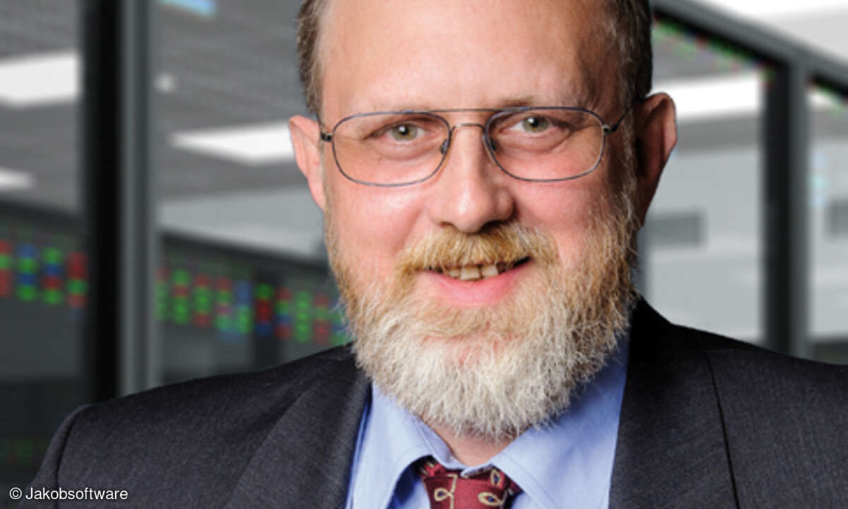 Jürgen Jakob, Geschäftsführer beim Value-Added-Distributor Jakobsoftware