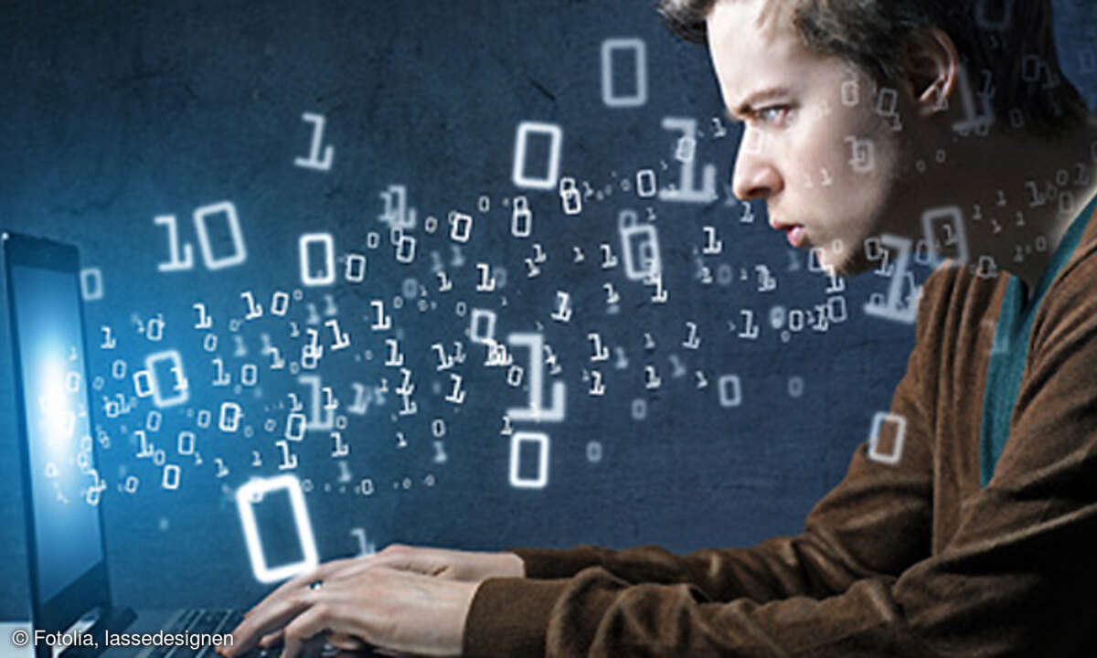IT-Mitarbeiter am PC