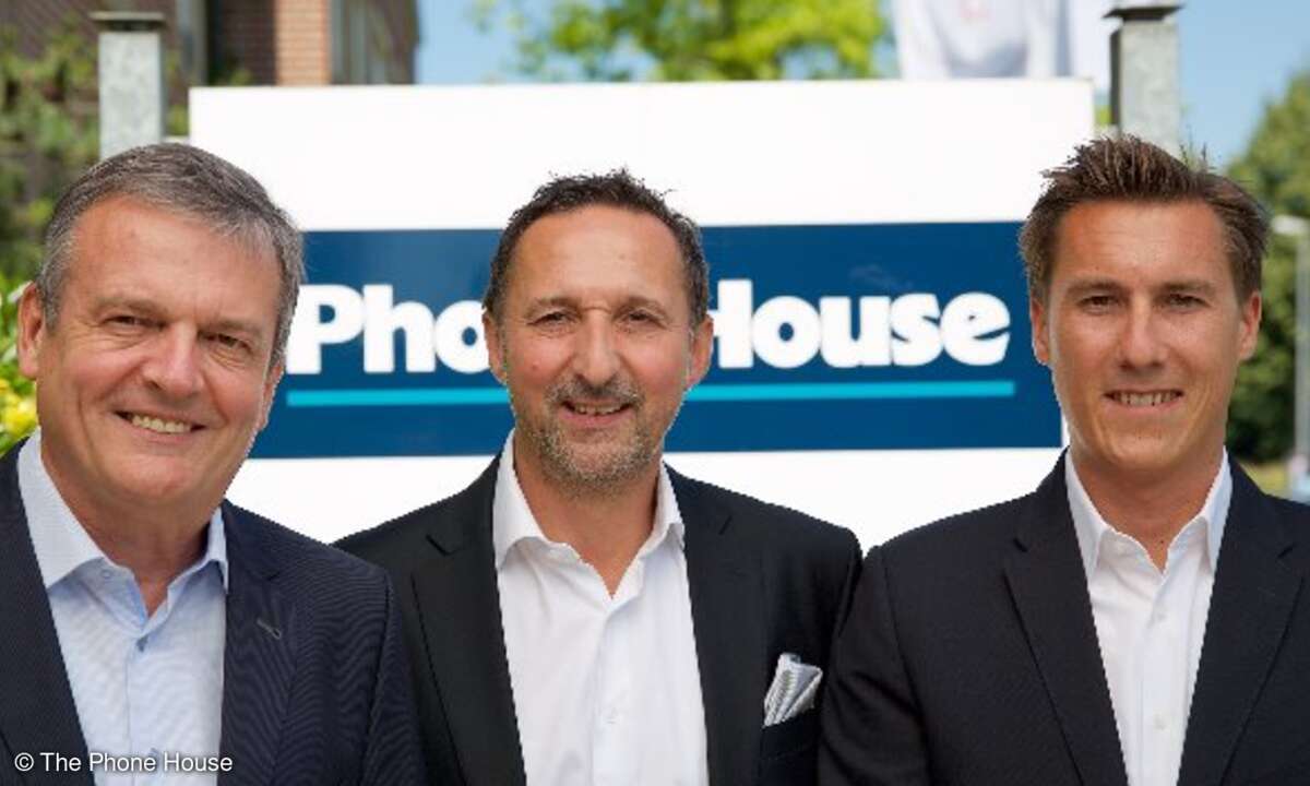 Die neue erweiterte Phone House Geschäftsführung: Herbert Borghs, Stefan Duelli und Florian Jung (v.l.n.r.)