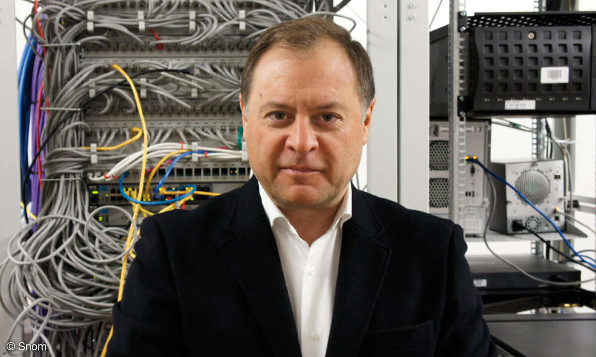 Nadahl Shocair, CEO bei Snom Technology