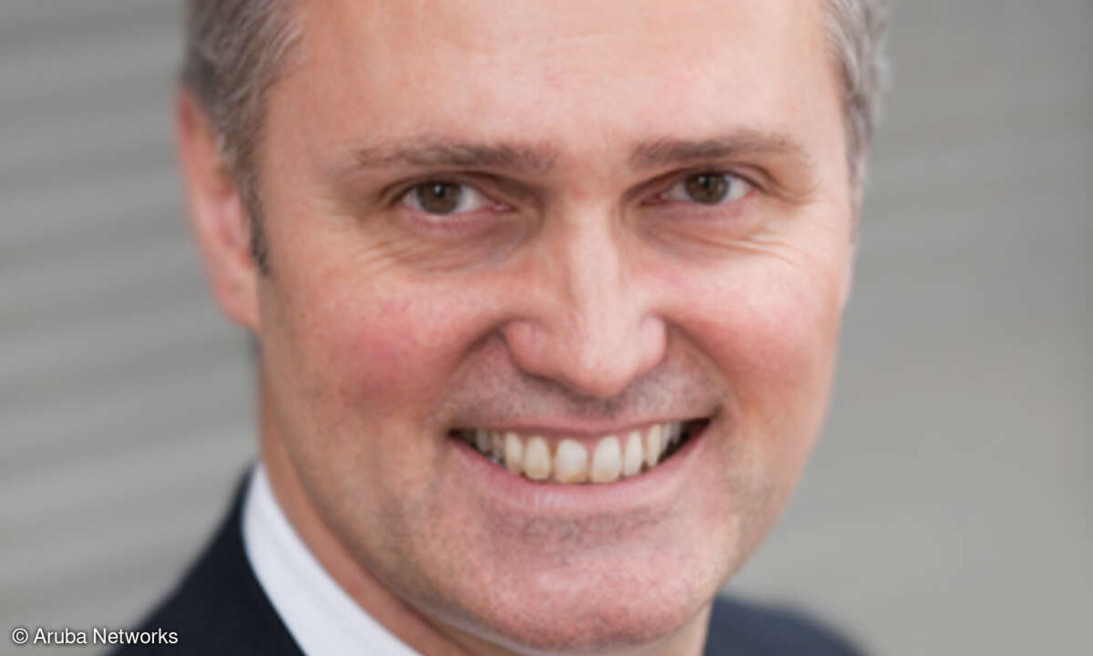 Jörg Kracke, Regional Director Central Europe für Aruba Networks, ein HP Unternehmen