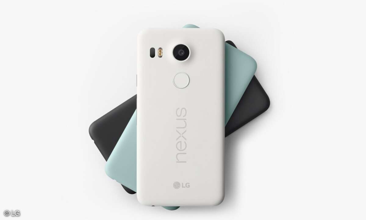 Das Nexus 5X wird in den Farben Schwarz (Carbon), Eisblau (Ice) und Weiß (Quarz) erhältlich sein.