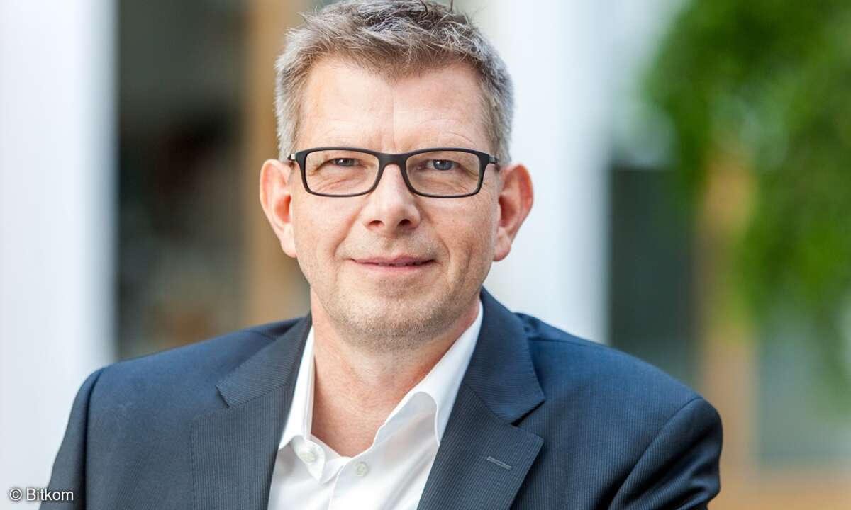 Bitkom-Präsident Thorsten Dirks: 
