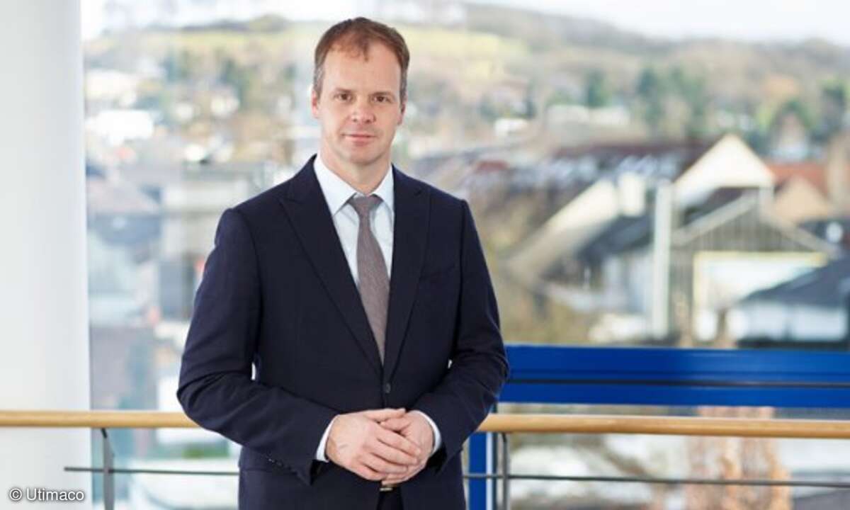 Malte Pollmann, CEO von Utimaco