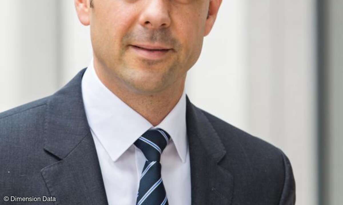 André Kiehne, Sales Director Transformational Business von Dimension Data