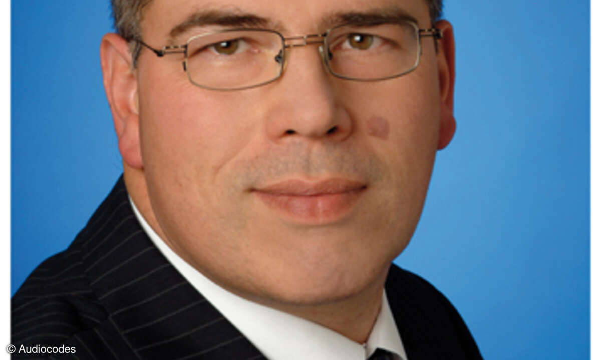 Eric Steger, Regional Director DACHPL bei Audiocodes