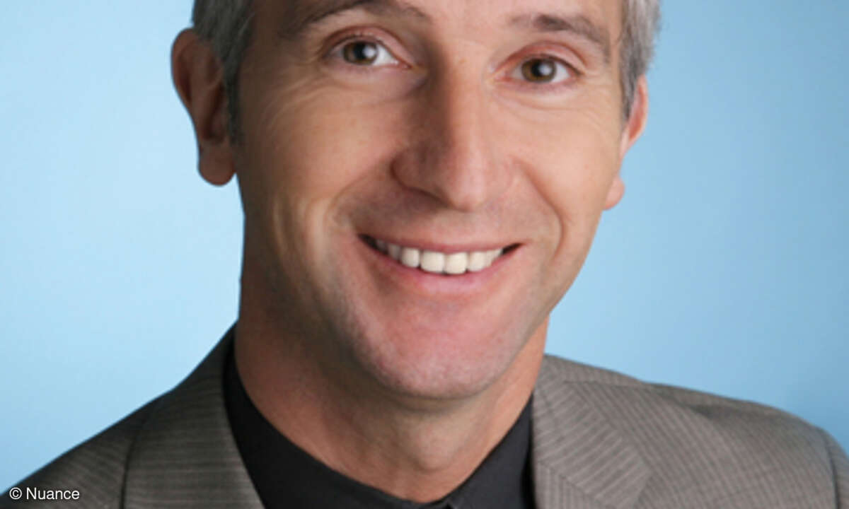 Arnd Weil, Vice-President and General-Manager Auto-motive/Consumer-Electronics bei Nuance