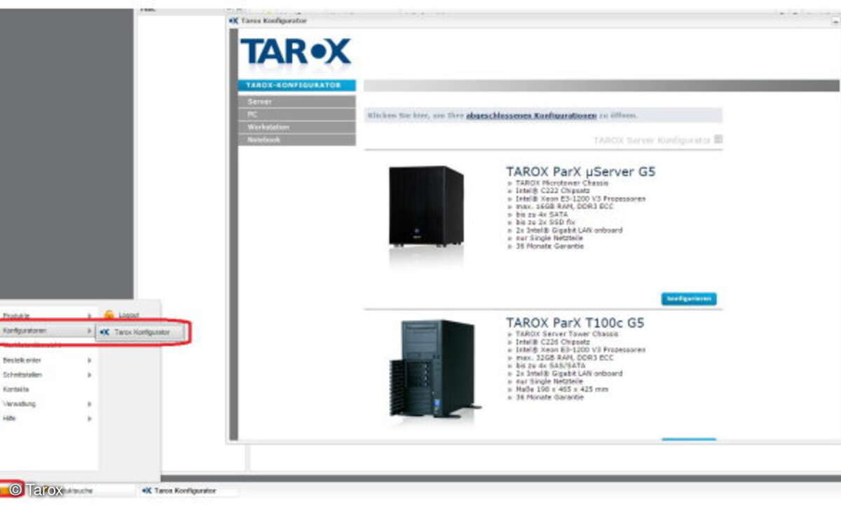 Ausstattung aus der Welt der IT komfortabel zusammenstellen: Der Tarox-Konfigurator ist jetzt auf allen Plattformen vom Spezialsiten Cop Software + Services eingebunden, so dass zirka 2.800 Mitglieder von seinem Nutzen partizipieren.