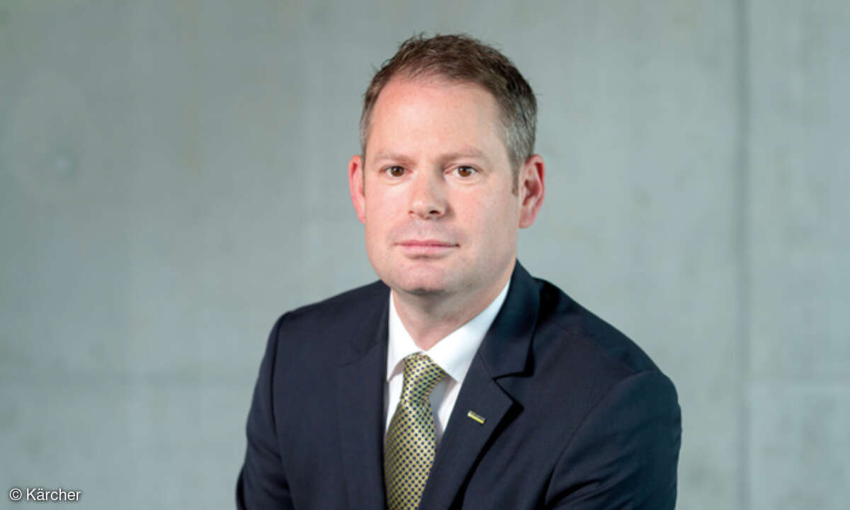 Dr. Daniel Heubach, Head of Digital-Transition bei Kärcher