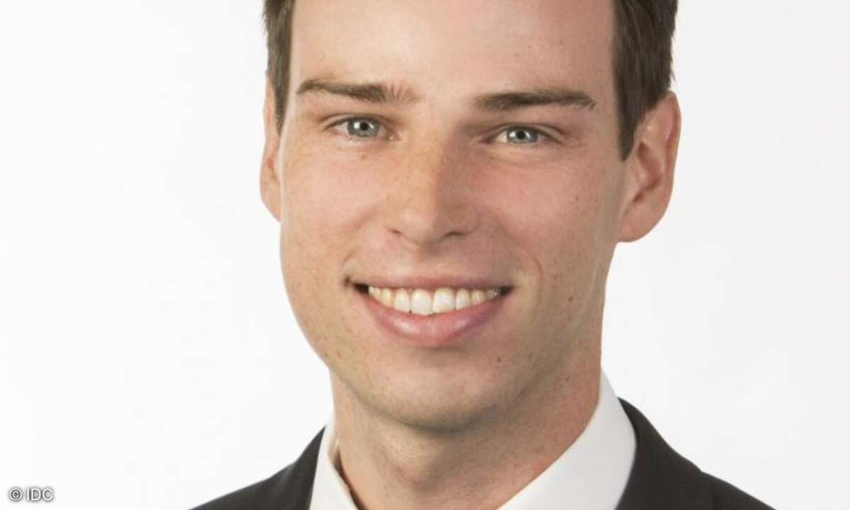 Mark Schulte, Consultant bei IDC in Frankfurt