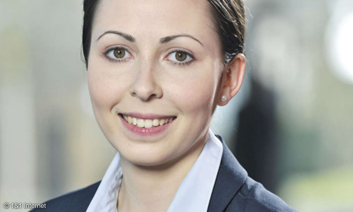 Christina Bastron, Pressereferentin Corporate PR, 1&1 Internet