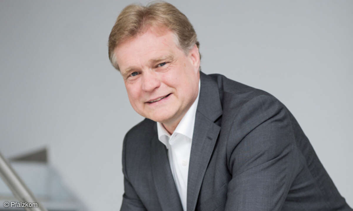 Uwe Burré, Geschäftsführer kaufmännischer Bereich, Pfalzkom