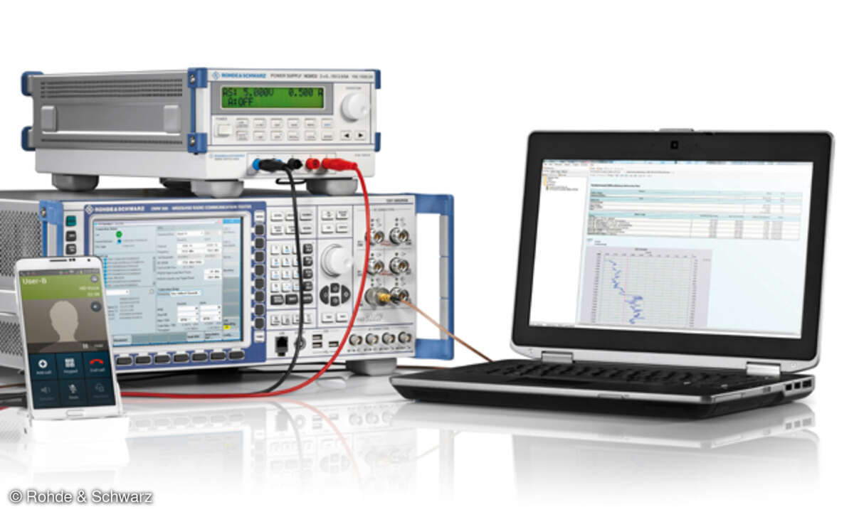 E2E-Applikationstest zur Analyse des Stromverbrauchs und der Verkehrscharakteristik