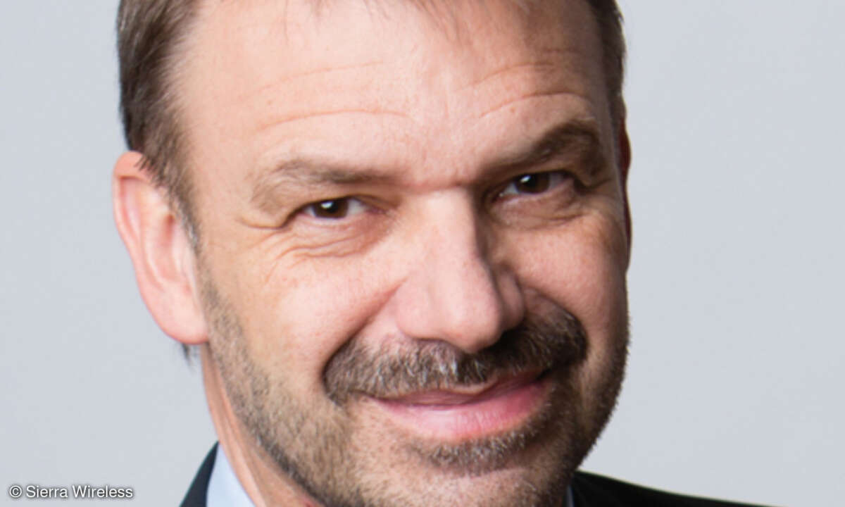 Joachim Dressler, Vice-President EMEA Sales bei Sierra Wireless