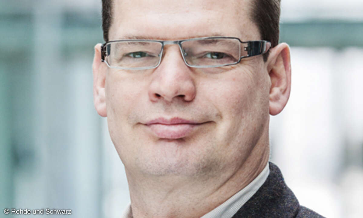 Jörg Köpp, Leiter des Wireless-Market-Segment, M2M/NFC bei Rohde & Schwarz