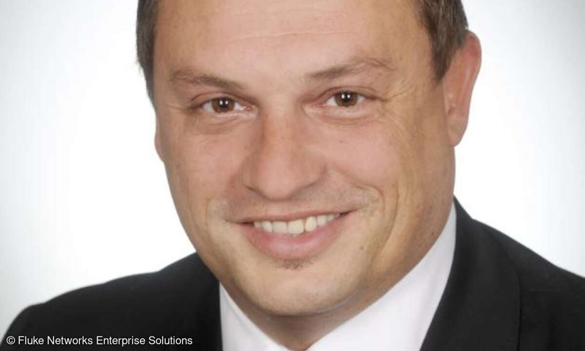 Gerhard Auer, VP EMEA Sales bei Fluke Networks Enterprise Solutions