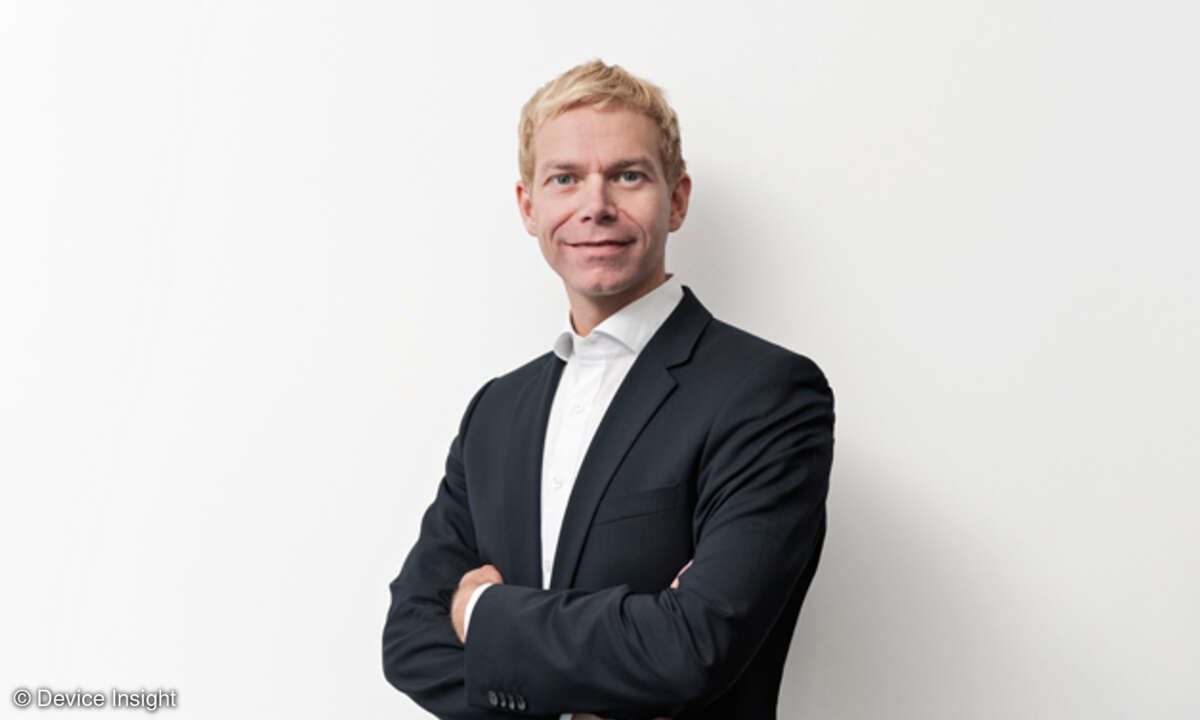 Marten Schirge, Head of Sales bei Device Insight