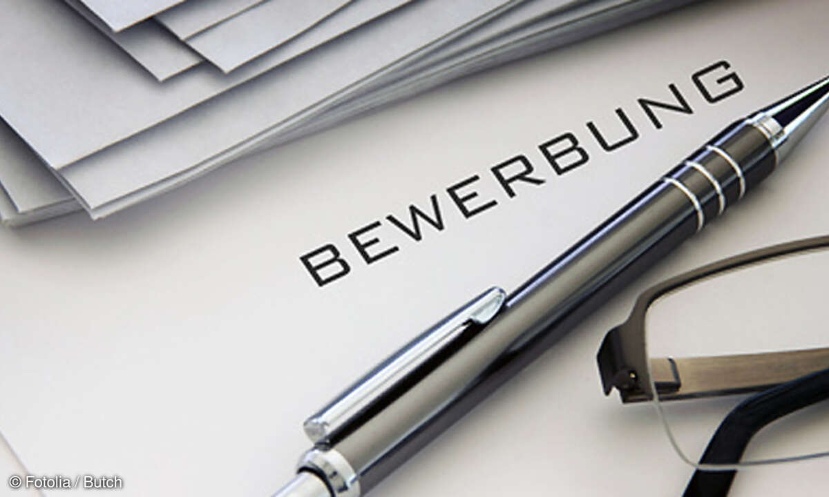 Bewerbung schreiben