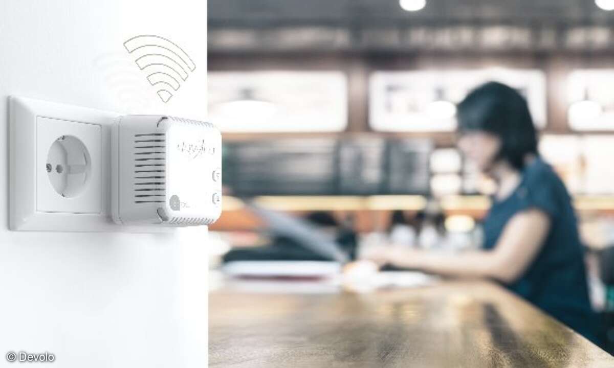 Der Devolo dLAN Hotspot ist dank einfacher Plug & Play-Installation in wenigen Minuten startklar.