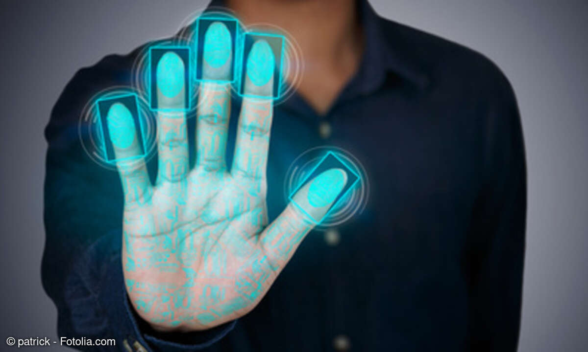 Schmuckbild Biometrie Fingerprint