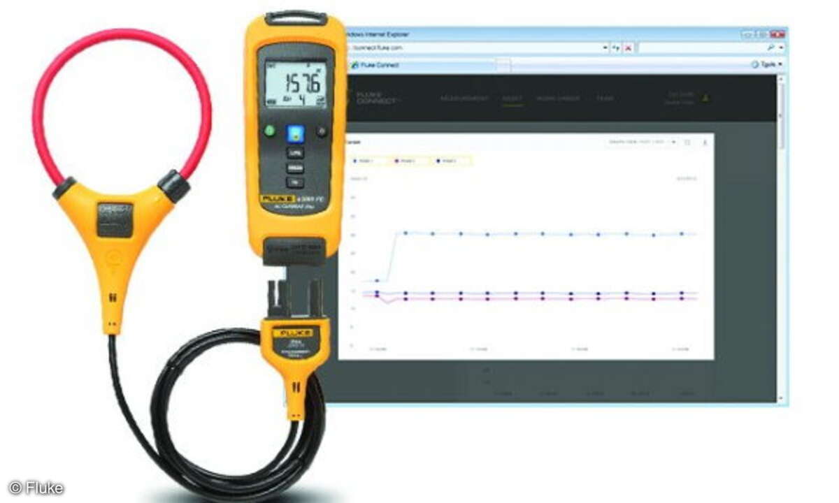 :»Fluke Connect Assets« heißt Flukes Cloud-basiertes System aus Software und Wireless-Messgeräten zur Anlagen- und Maschinenüberwachung
