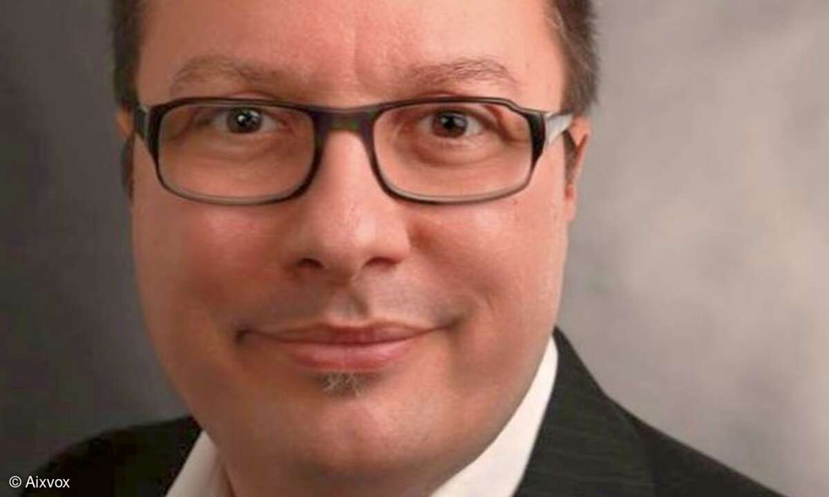 Detlev Artelt, CEO von Aixvox