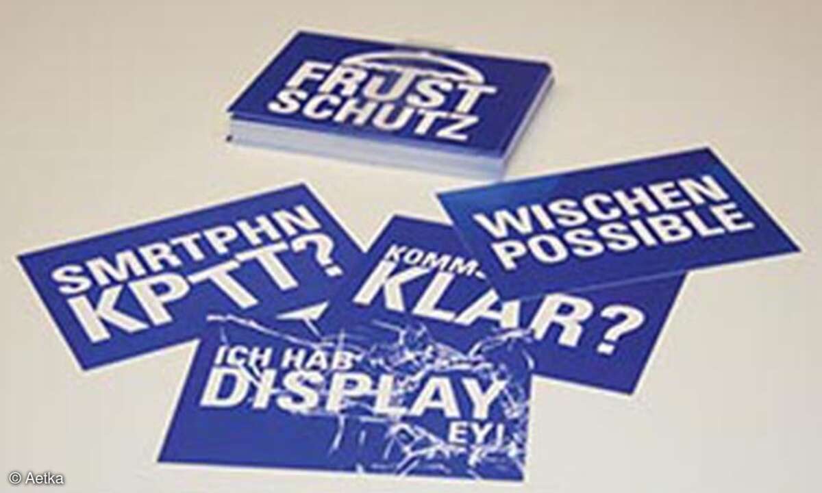 Mithilfe von aufmerksamkeitsstaren Motivkarten, den sogenannten Citycards, können Aetka-Partner bei ihren Kunden für eigene Servicedienstleistungen werben.