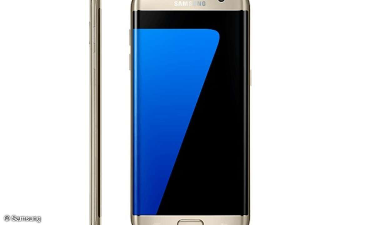 Samsung Galaxy S7 in Gold