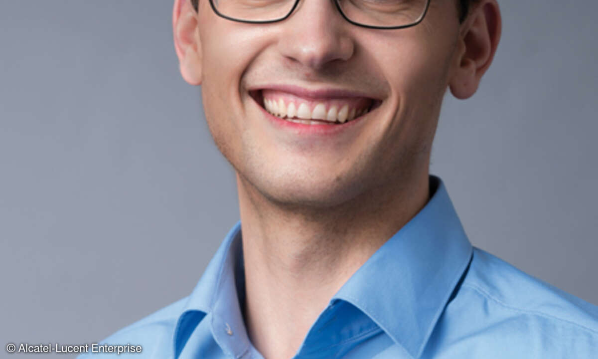 Stephan Kunze, Domain Leader for Enterprise Communi-cation Solutions DACH bei Alcatel-Lucent Enterprise