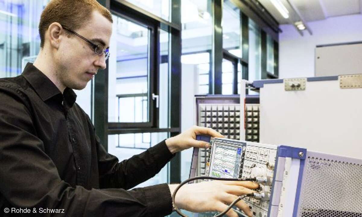 René Wolf, Softwareentwickler im Bereich Mobilfunk-Messtechnik, Rohde & Schwarz