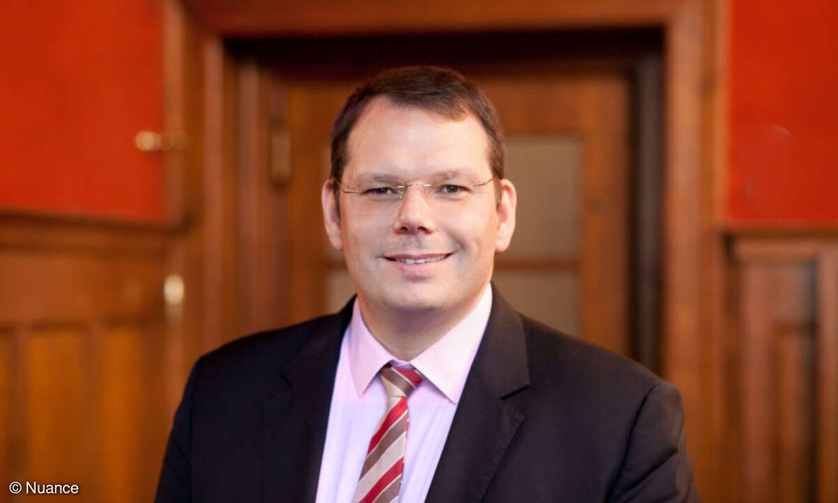 Heinrich Welter, Sales Director DACH bei Nuance Enterprise