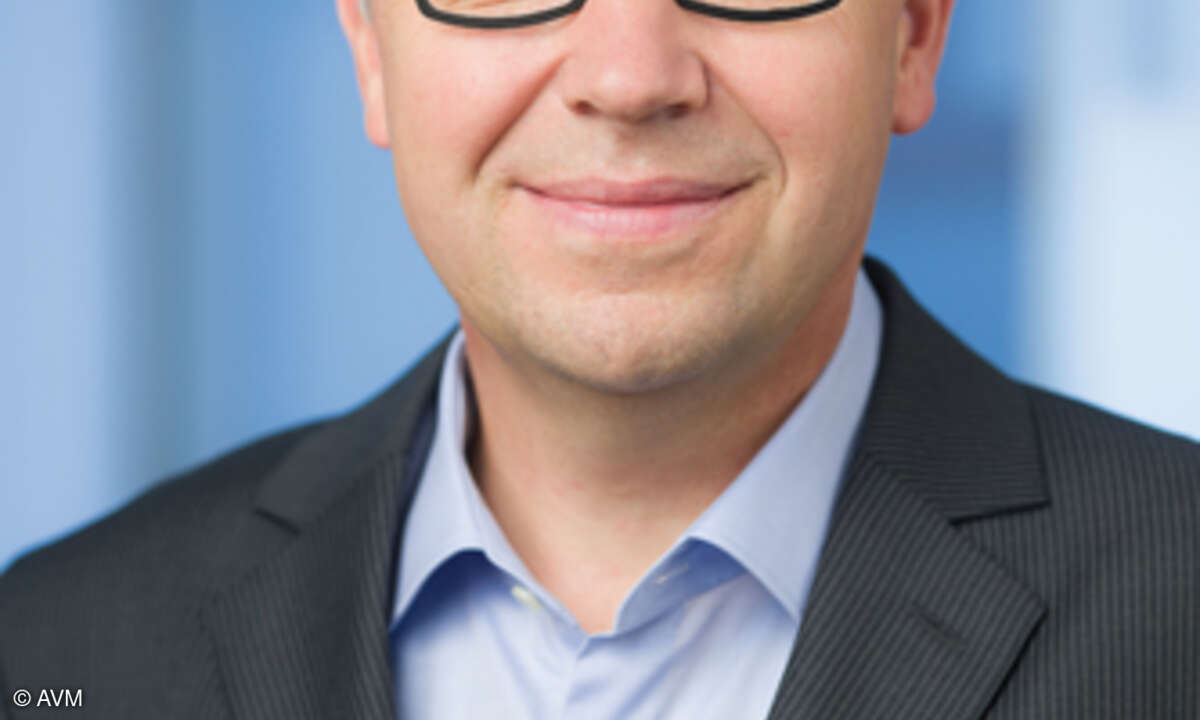 Urban Bastert, Leiter Kommunikation bei AVM