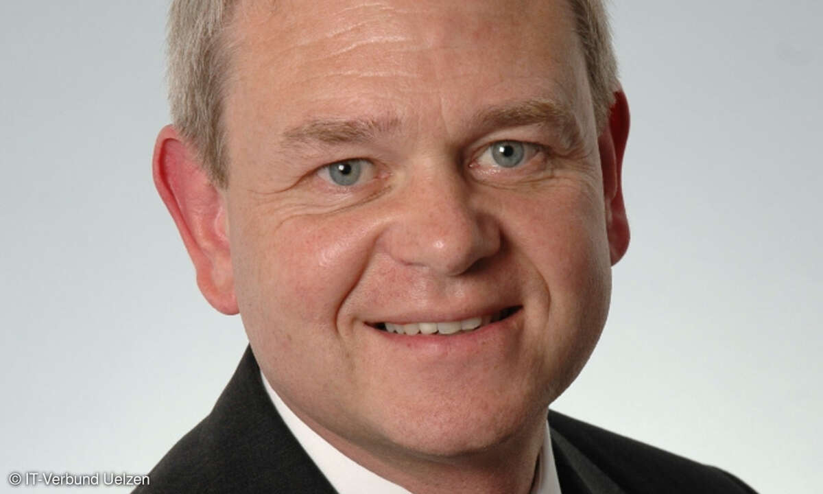 Andreas Hense, Vorstand beim IT-Verbund Uelzen