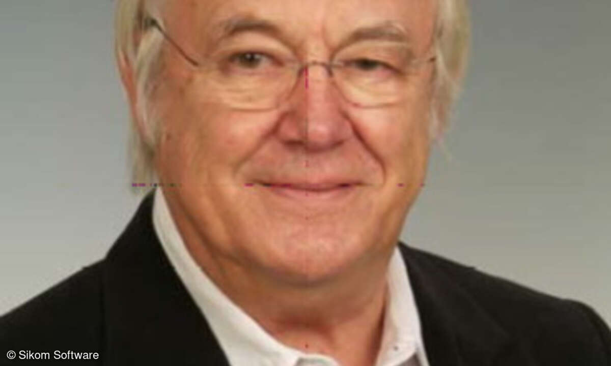 Jürgen H. Hoffmeister, geschäftsführender Gesellschafter der Sikom Software