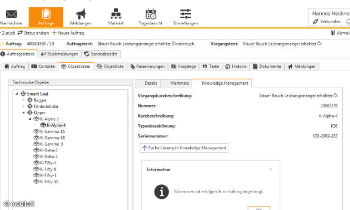 Integration von Empolis Smart Service in