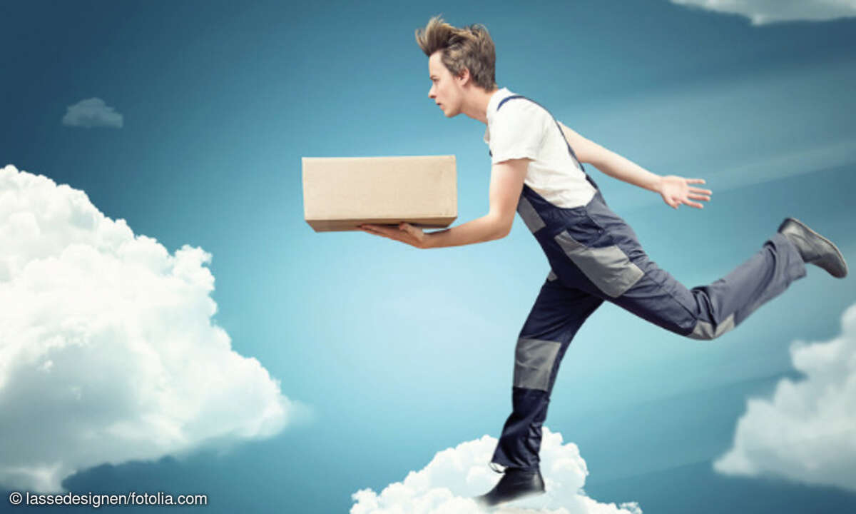 Datenpakete Cloud